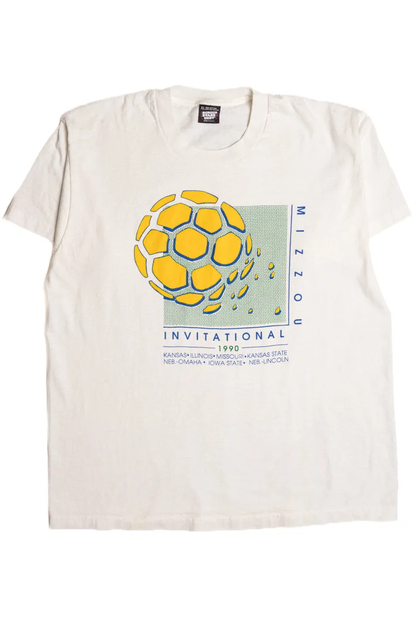1990 Mizzou Invitational Single Stitch T-Shirt 8527