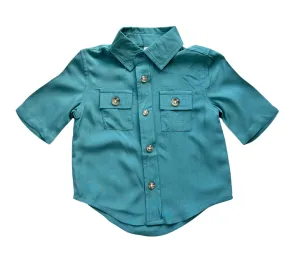 Boys Utility Shirt - Sea Pine