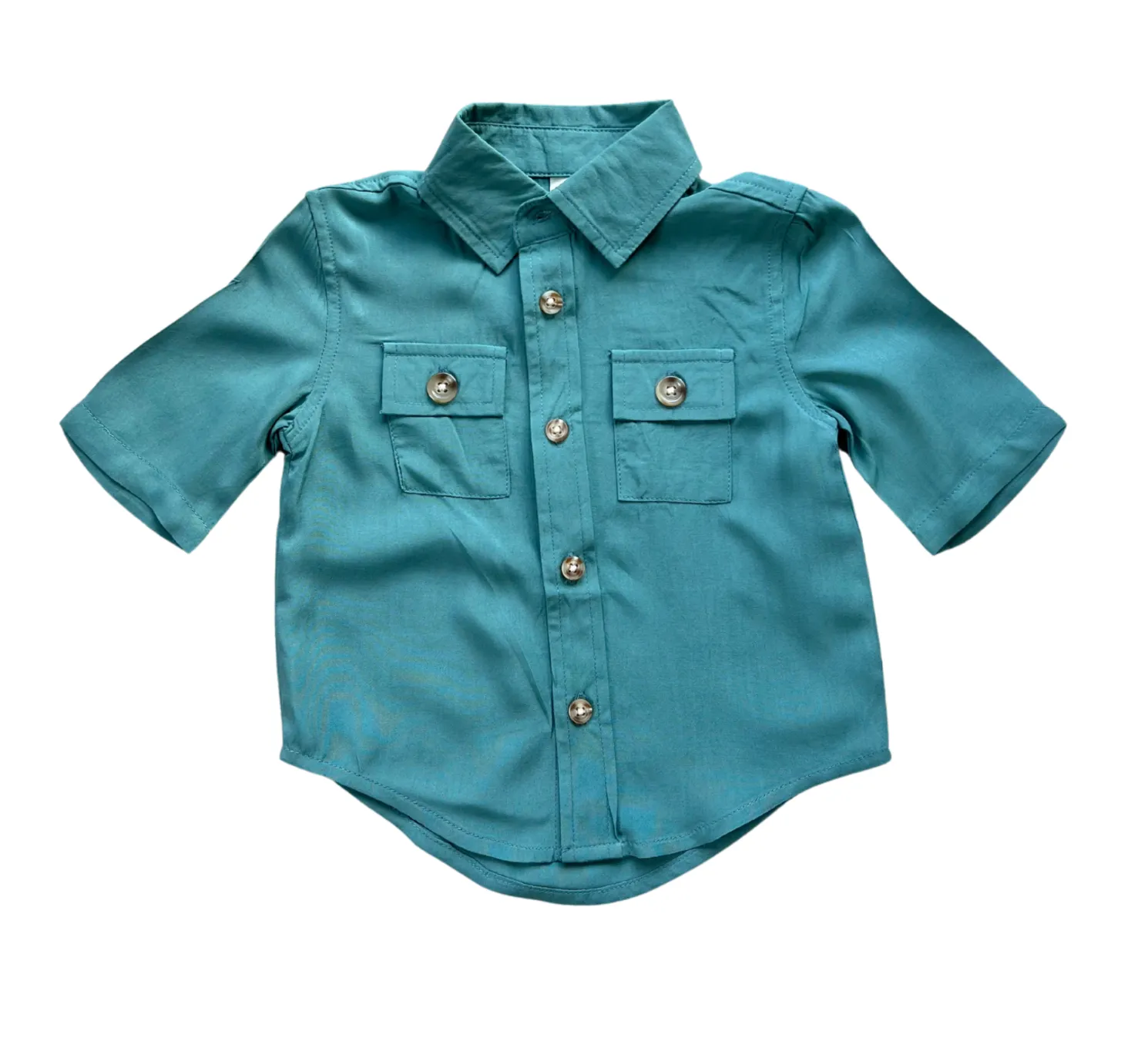 Boys Utility Shirt - Sea Pine