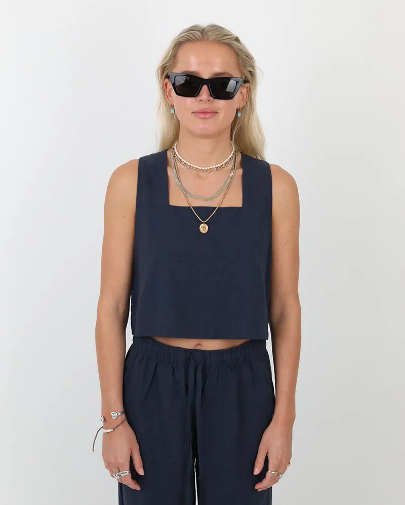 Byron Top | Navy