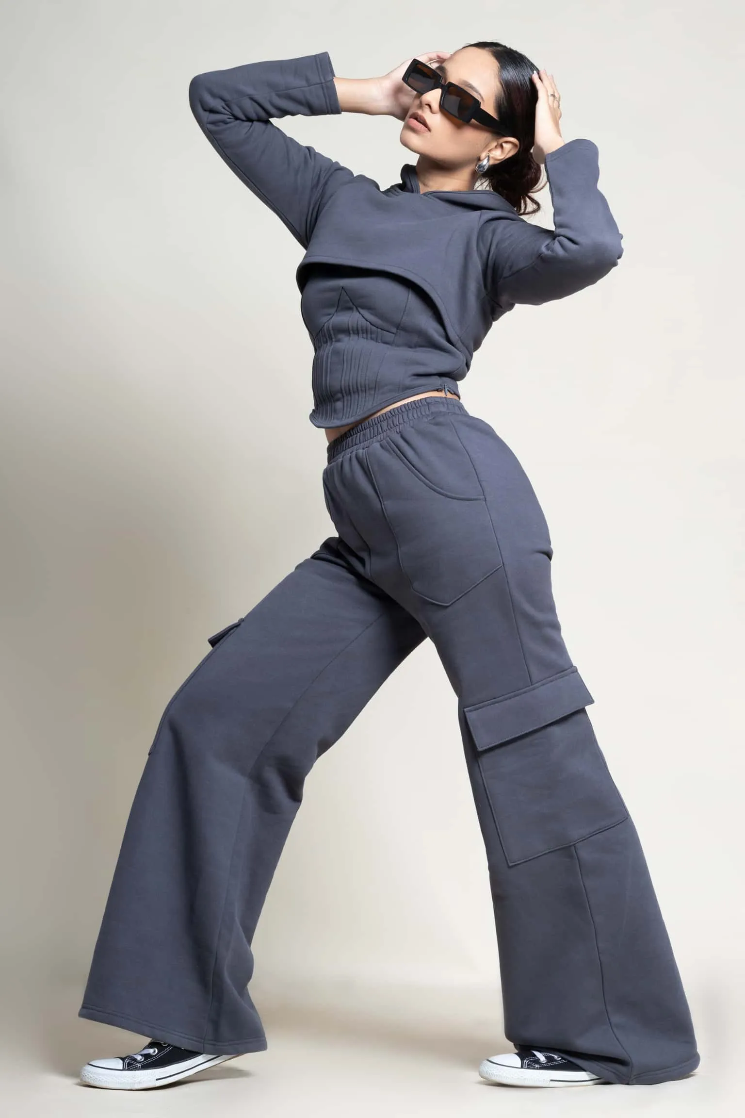 Classic cropped hoodie