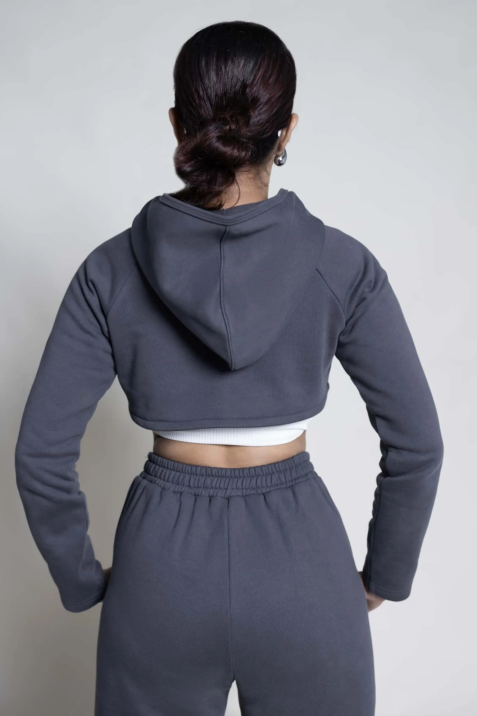 Classic cropped hoodie