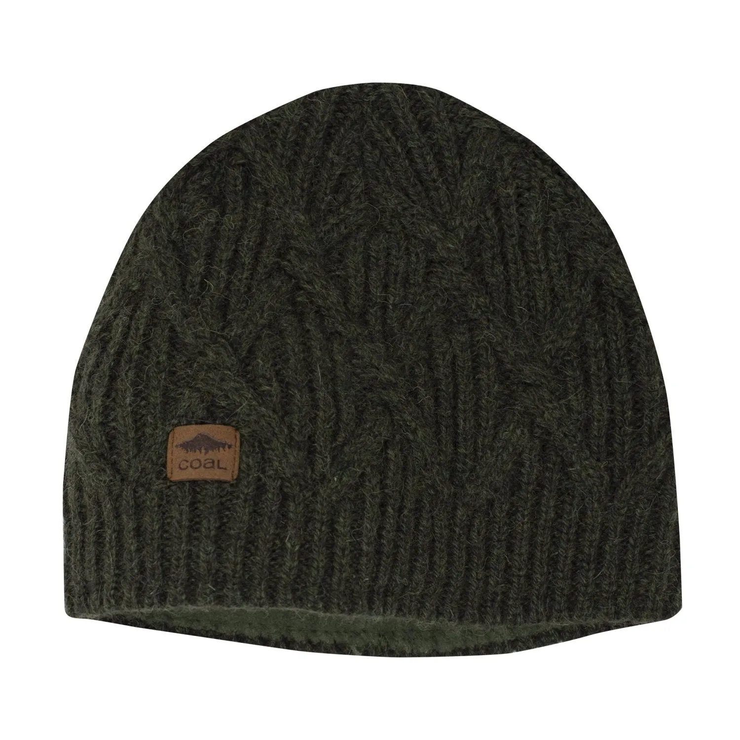 Coal The Yukon Cable Knit Wool Beanie