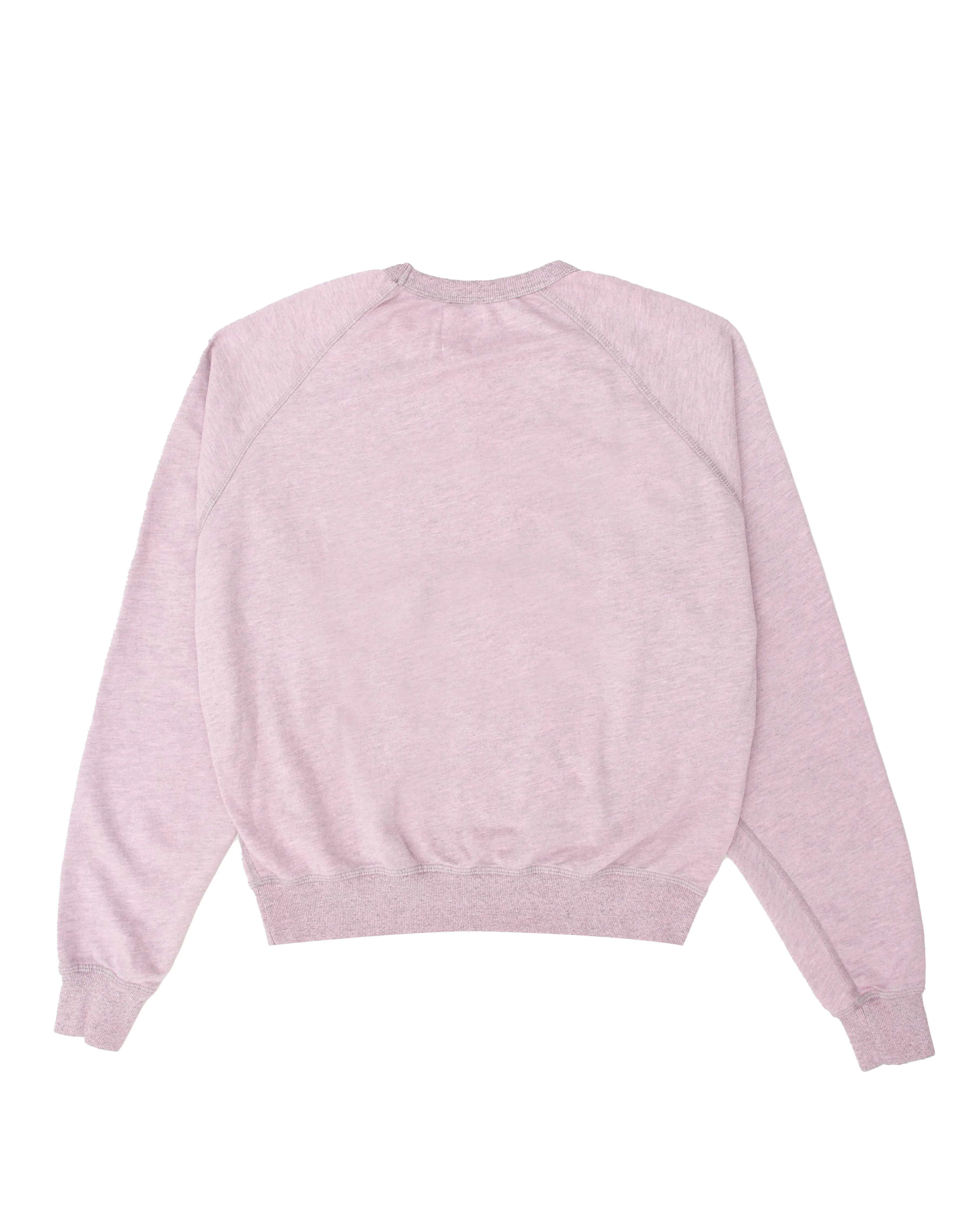 Crew Neck Sweatshirt Powder Pink