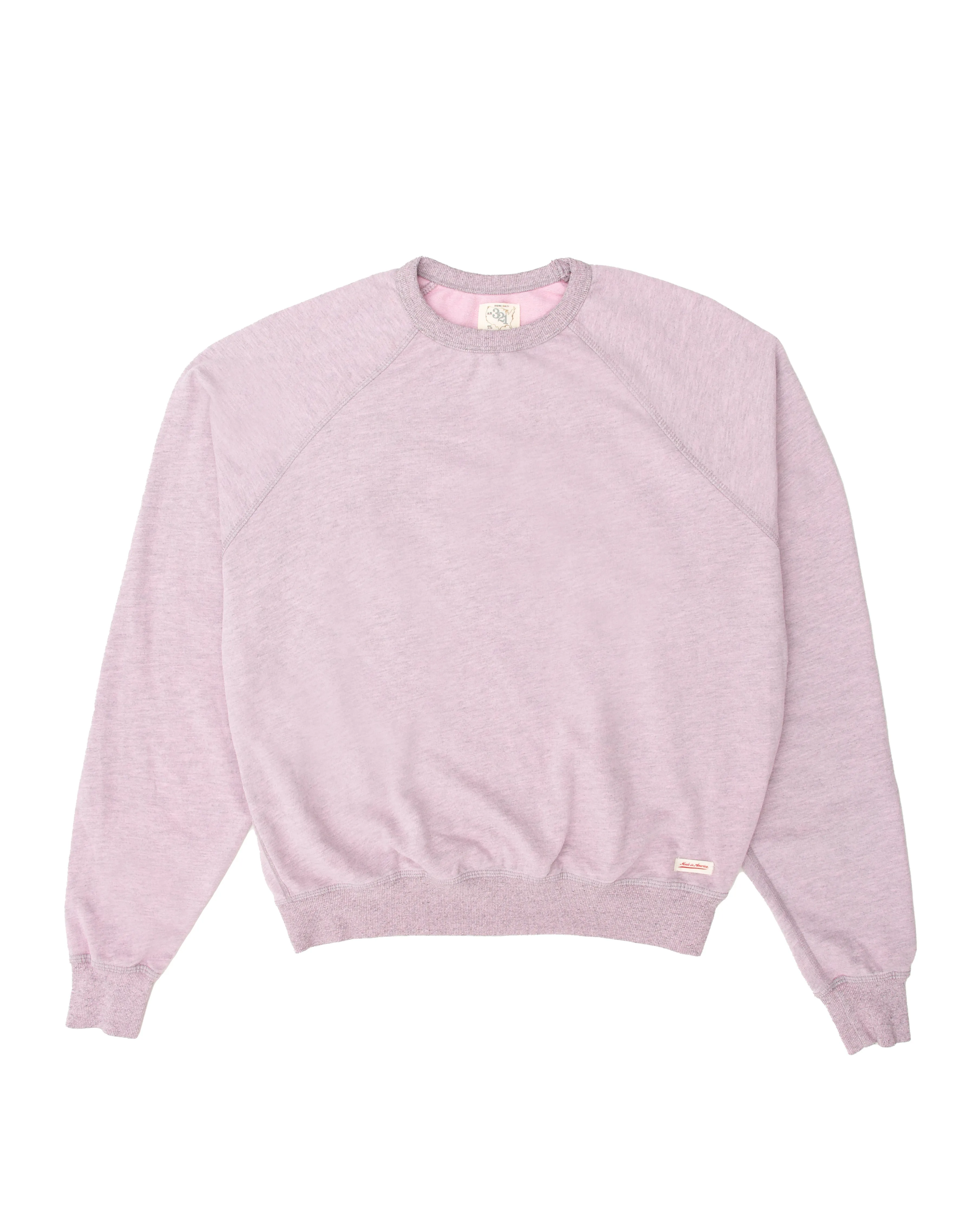 Crew Neck Sweatshirt Powder Pink