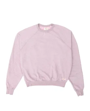 Crew Neck Sweatshirt Powder Pink