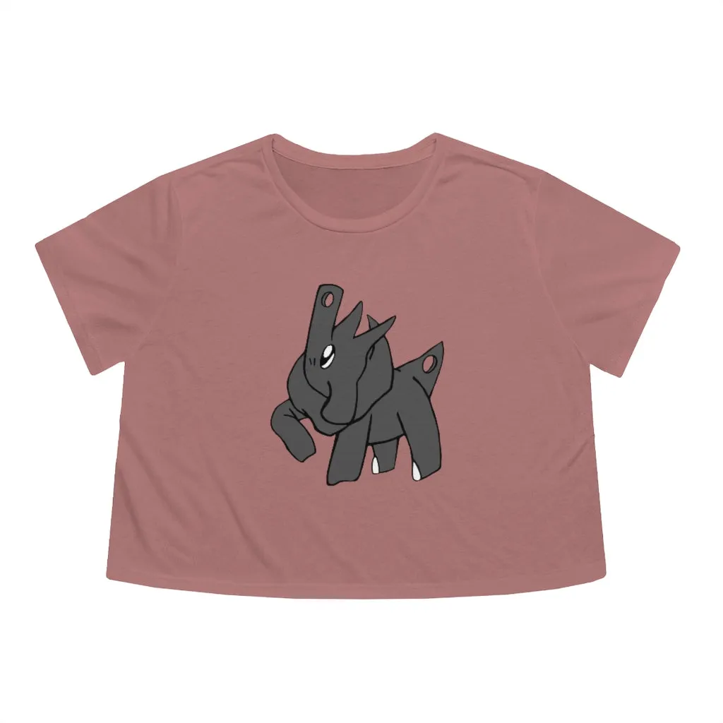 Electron Women's Flowy Cropped Tee