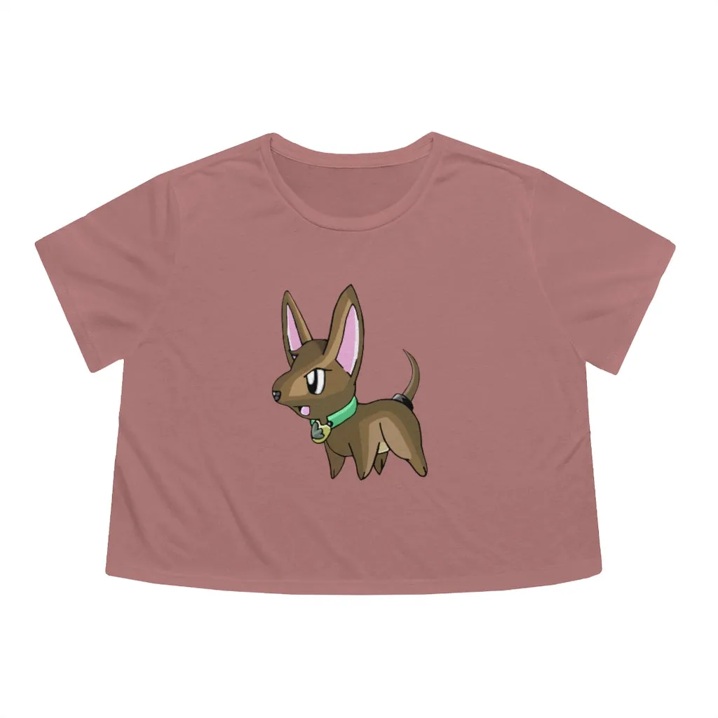 LG Women's Flowy Cropped Tee