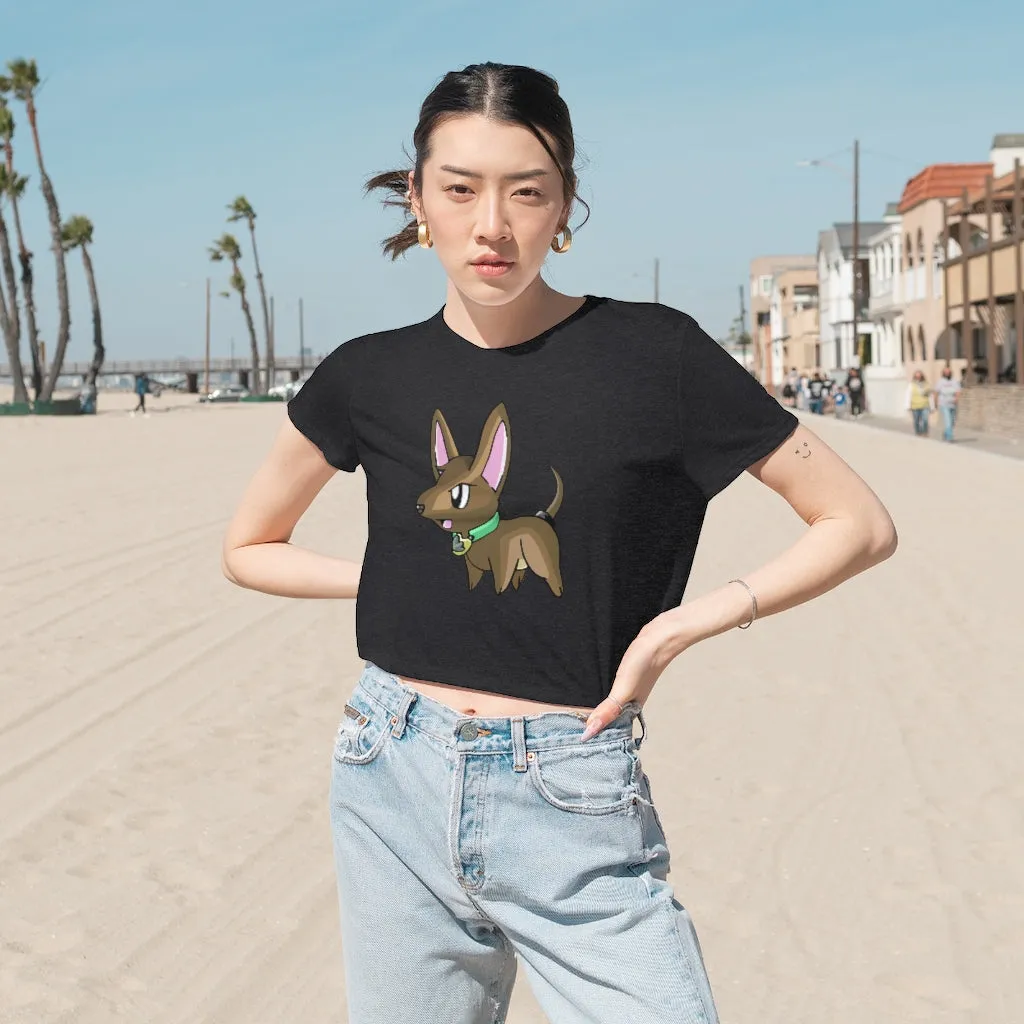 LG Women's Flowy Cropped Tee