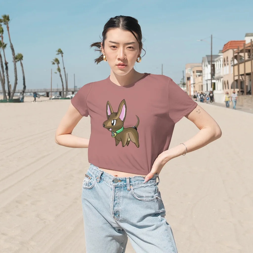 LG Women's Flowy Cropped Tee
