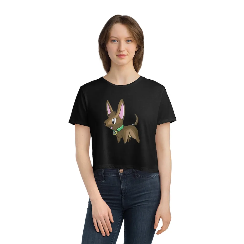 LG Women's Flowy Cropped Tee