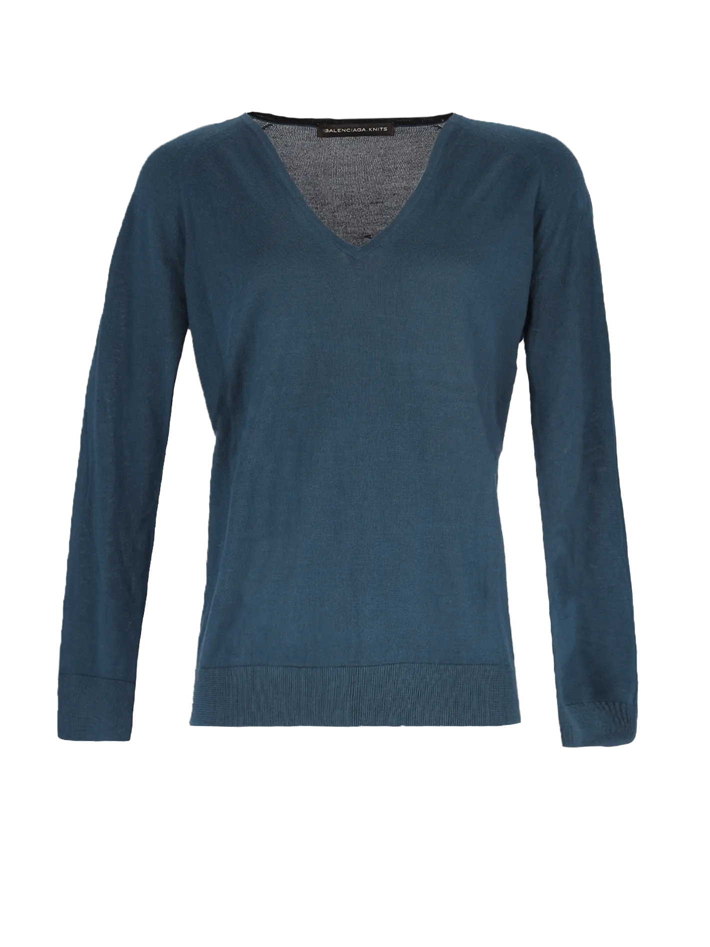 silk-cashmere v-neck sweater