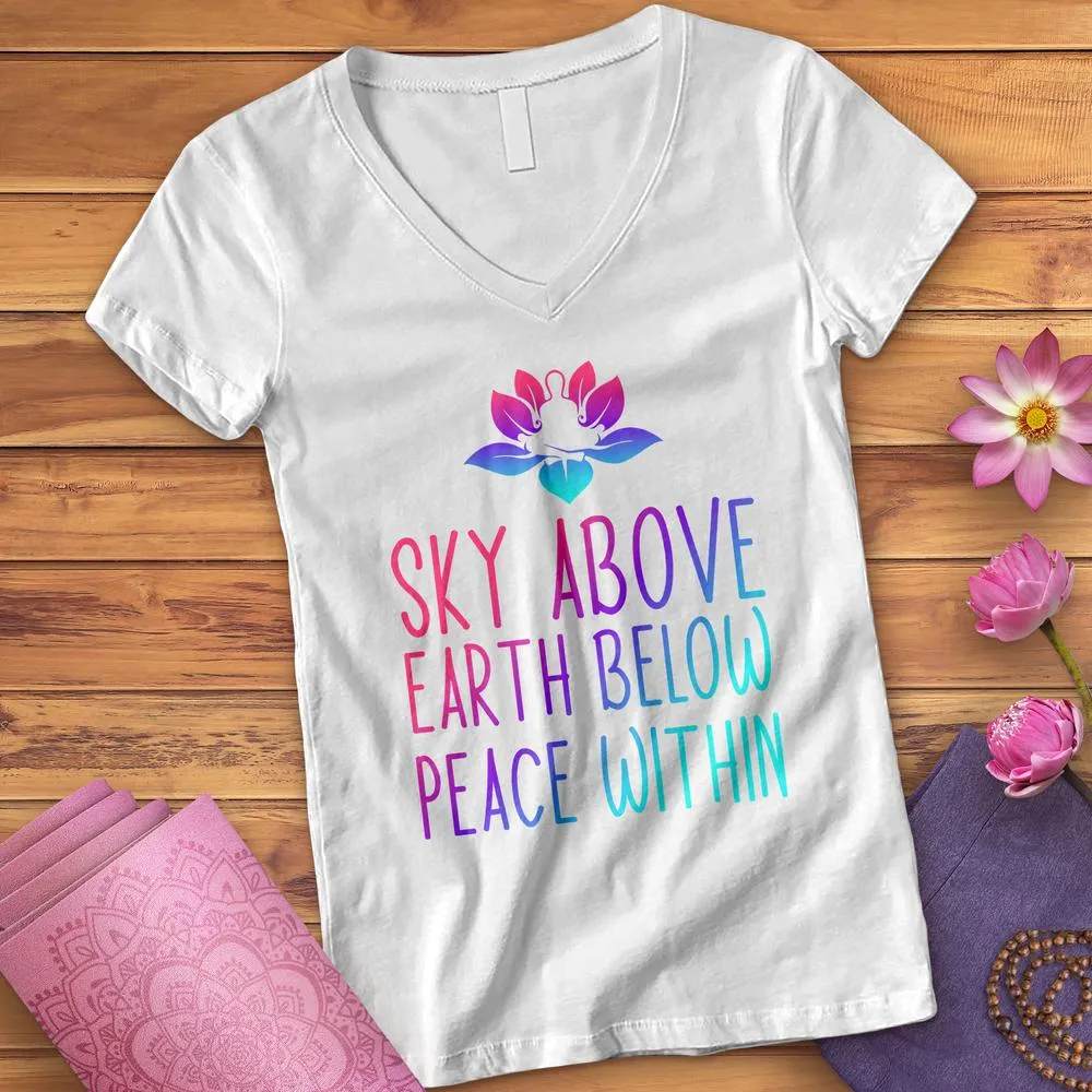 Sky Above Me V-Neck