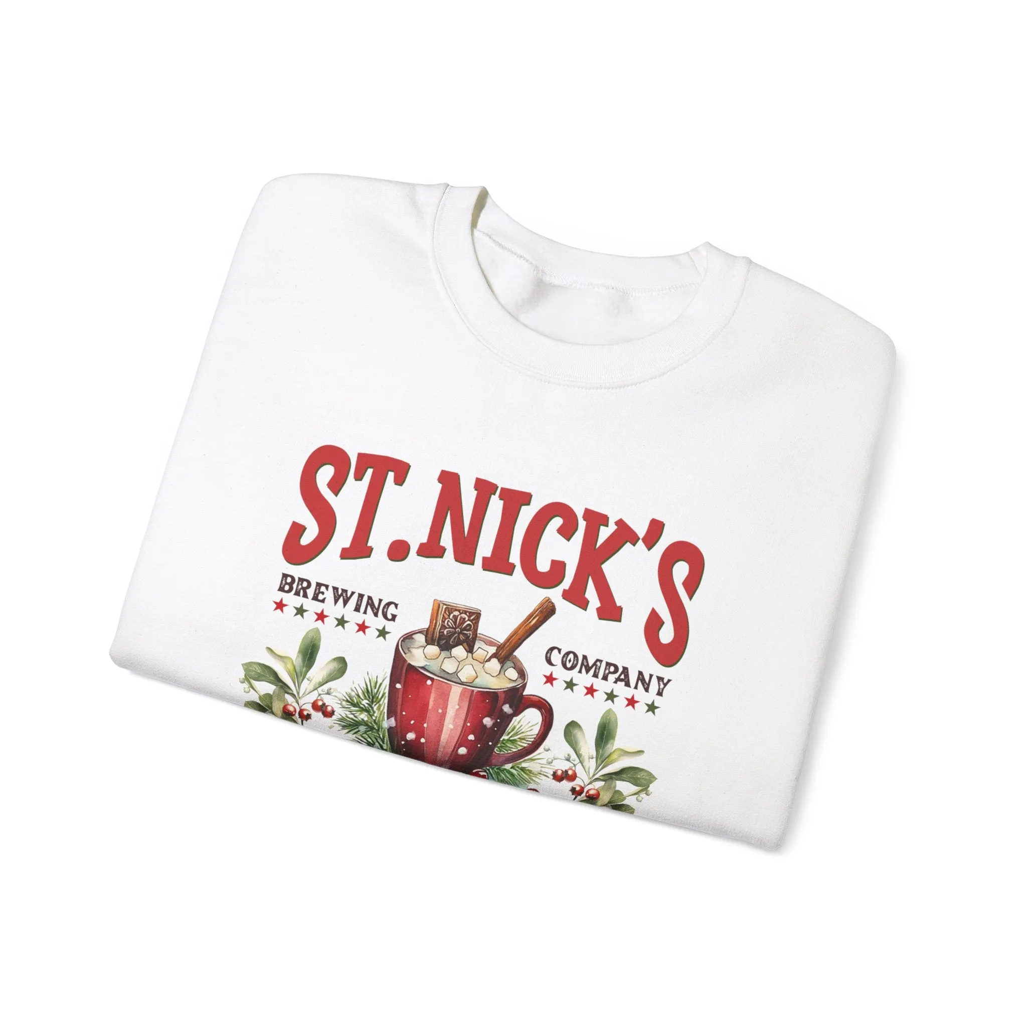 St Nick's Brewing company Unisex Heavy Blend™ Crewneck Sweatshirt