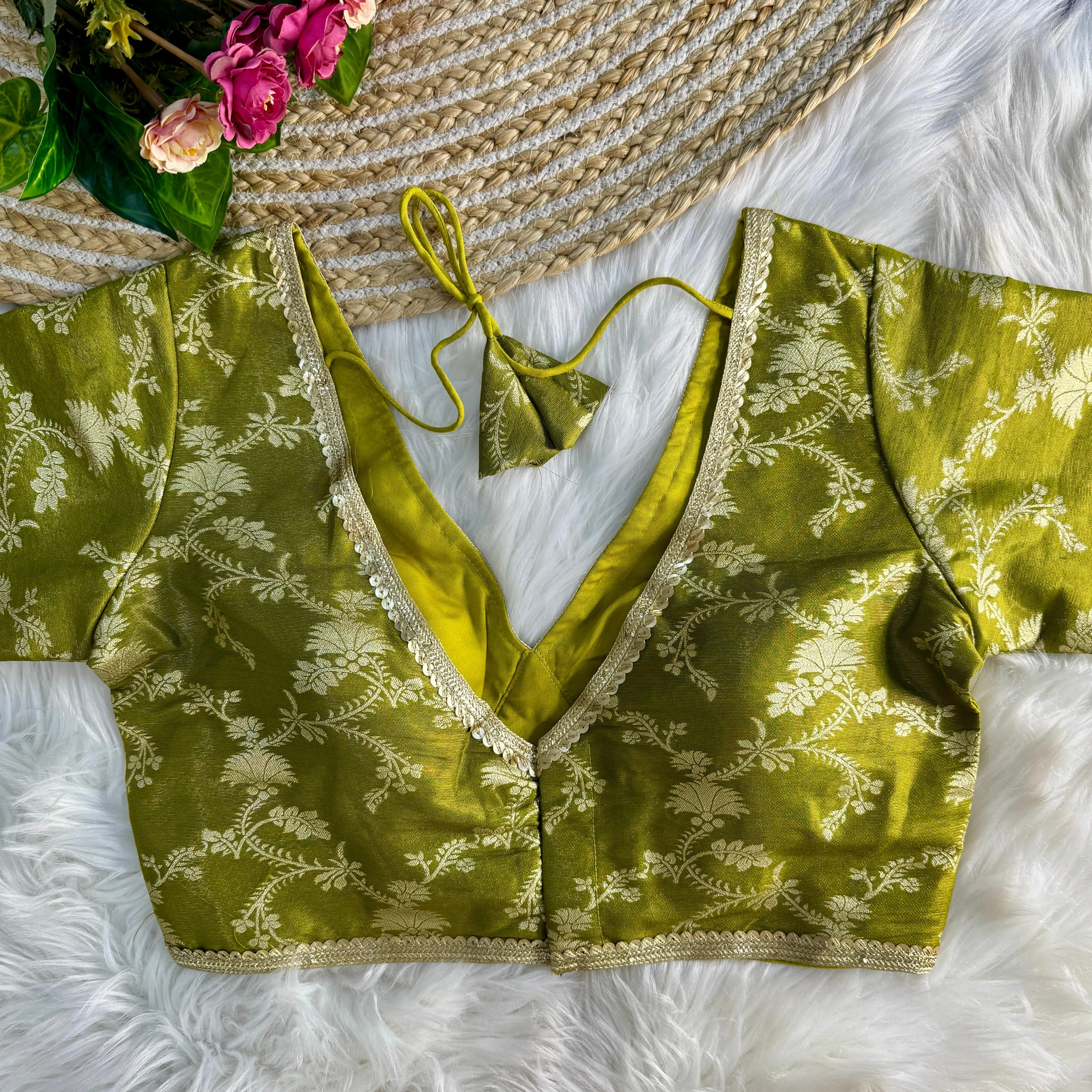 Women's Designer Sabyasachi Style Western Party Wear Blouse